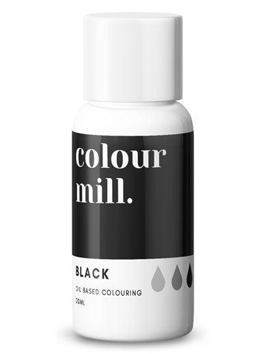 Colour Mill Black Oil Based Concentrated Colouring 20ml - Naira Cake Supplies