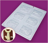 Dad's Shirt and Tie Chocolate Mould - Simple- BWB 1358 - Naira Cake Supplies