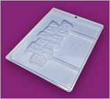 Simple Chocolate Mould Cake Top Happy Birthday BWB 10018 - Naira Cake Supplies