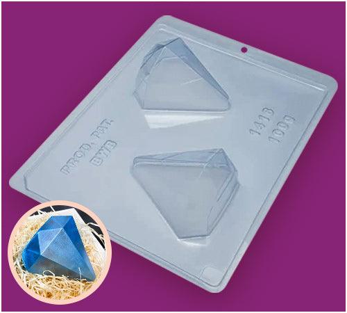 Diamond Chocolate Mould 100g in 3-Part - BWB 1416 - Naira Cake Supplies