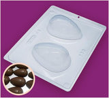 Smooth Easter Egg 100g - 3-Part Mould - BWB 48 - Naira Cake Supplies