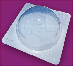 Big Football Ball 1kg Chocolate Mould in 3-Part - BWB 817 - Naira Cake Supplies