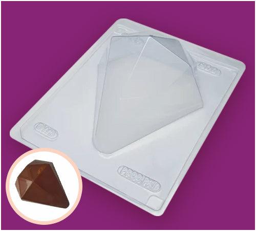 Diamond Chocolate Mould 500g in 3-Part - BWB 852 - Naira Cake Supplies