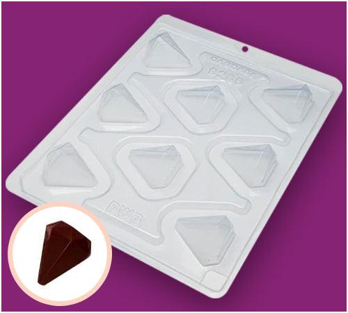 Diamond Chocolate Mould 5g in 3-Part - BWB 9286 - Naira Cake Supplies