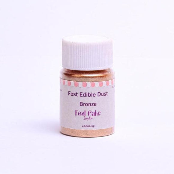 Fest Edible Lustre Dust Bronze 8.5g - Naira Cake Supplies