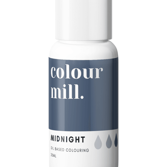 Colour Mill Midnight Oil Based Concentrated Colouring 20ml - Naira Cake Supplies