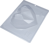 Geometric Heart Chocolate Mould 500g in 3-Part - BWB9838 - Naira Cake Supplies