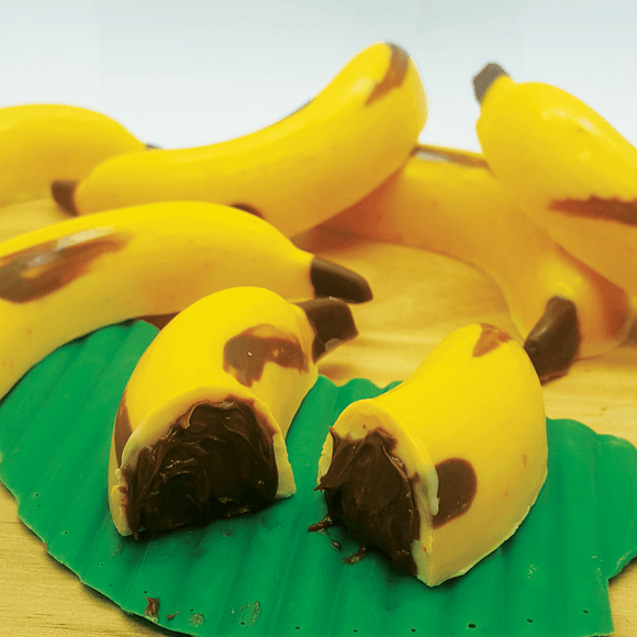 Special Banana Chocolate Mould in 3-Part BWB 9712 - Naira Cake Supplies
