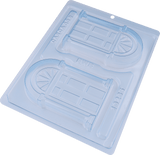 Door Tablete Chocolate Mould in 3 Parts BWB 10235 - Naira Cake Supplies