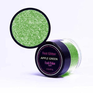 FestGlitter Apple Green - 8.5g - Naira Cake Supplies