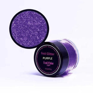 FestGlitter Purple - 8.5g - Naira Cake Supplies