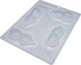 Special Pineapple Chocolate Mould in 3-Part BWB 9710 - Naira Cake Supplies