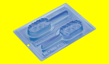 Geometric Popsicle Chocolate Mould in 3-Part - Porto Formas 1204 - Naira Cake Supplies