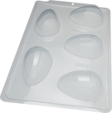 Smooth Easter Egg 100g - 3-Part Mould - BWB 3615 - Naira Cake Supplies