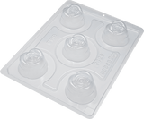 Rose Chocolate Mould in 3-Part - BWB 9420 - Naira Cake Supplies