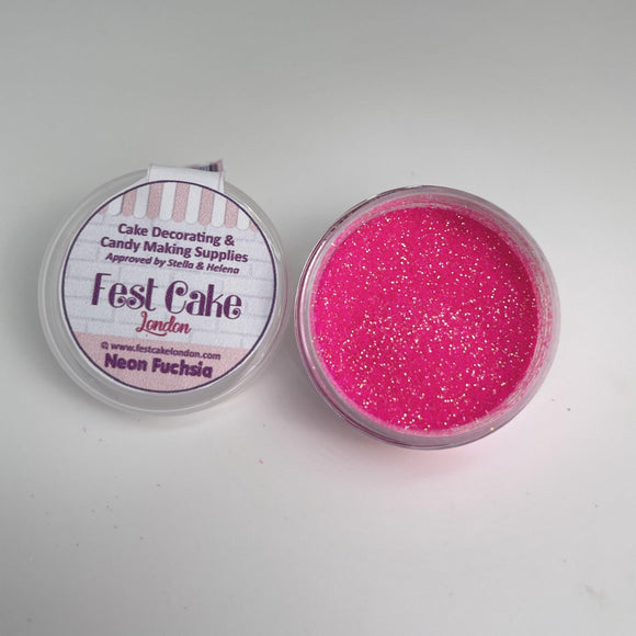 FestGlitter Neon Fuchsia -5g - Naira Cake Supplies