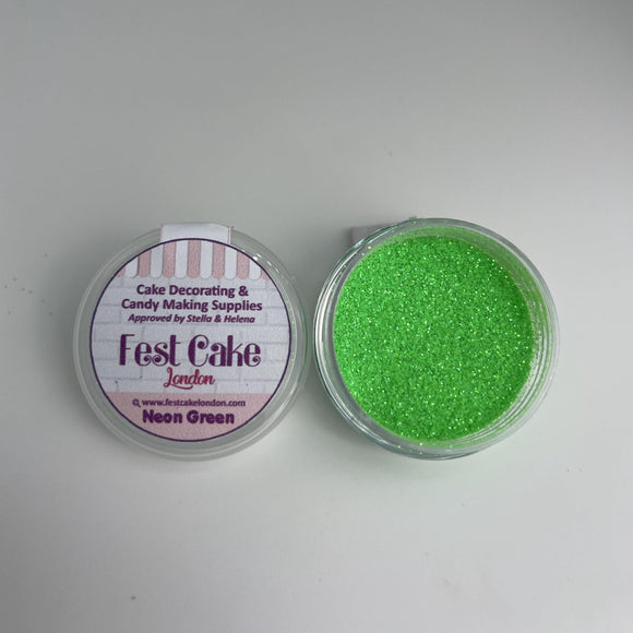 FestGlitter Neon Green - 5g - Naira Cake Supplies