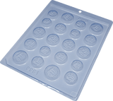 Coins Chocolate Mould - Simple - BWB 9981 - Naira Cake Supplies