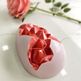 Origami Easter Egg Chocolate Mould 350g in 3-Part - BWB 10134 - Naira Cake Supplies