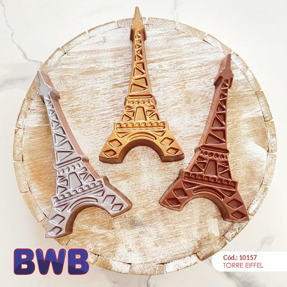 Large Eiffel Tower Chocolate Mould in 3-Part BWB 10157 - Naira Cake Supplies