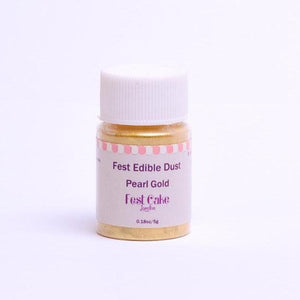 Fest Edible Lustre Dust Pearl Gold - 8.5g - Naira Cake Supplies