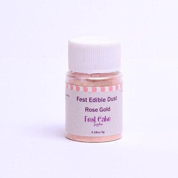 Fest Edible Lustre Dust Rose Gold - 8.5g - Naira Cake Supplies
