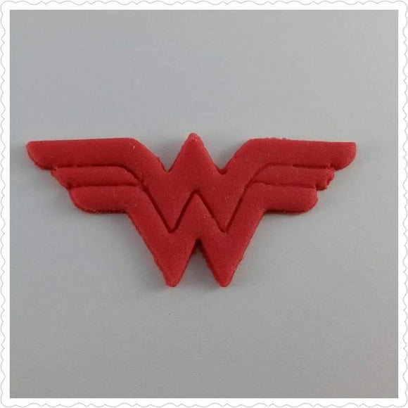 Wonder Woman Logo Fest Cooker Cutter 5.5cm - Naira Cake Supplies