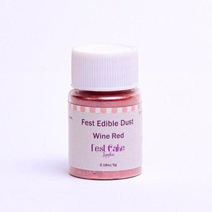 Fest Edible Lustre Dust Wine Red - 8.5g - Naira Cake Supplies