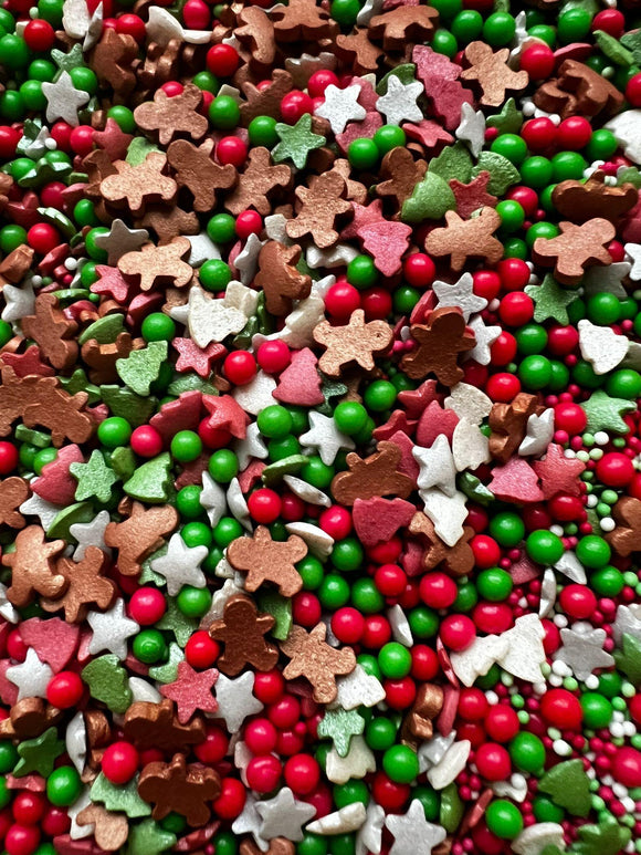 Gingerbread Man Sprinkles - Naira Cake Supplies