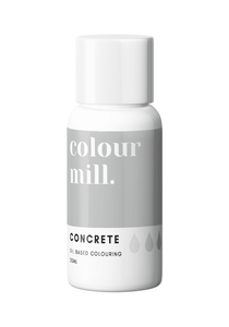 Colour Mill Concrete Oil Based Concentrated Colouring 20ml - Naira Cake Supplies