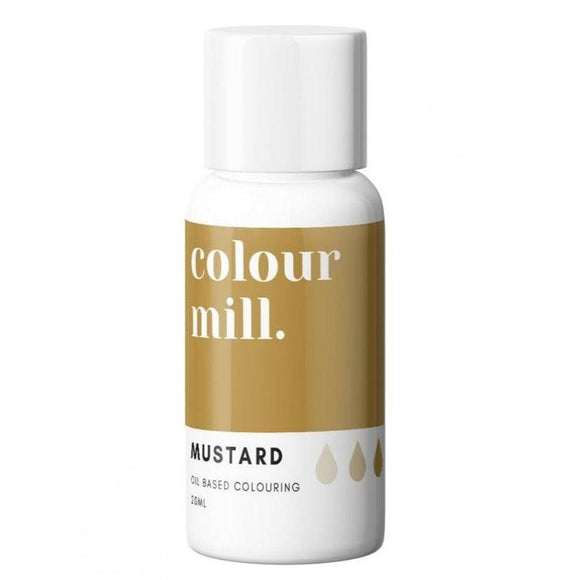 Colour Mill Mustard Oil Based Concentrated Colouring 20ml - Naira Cake Supplies