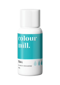 Colour Mill Teal Oil Based Concentrated Colouring 20ml - Naira Cake Supplies