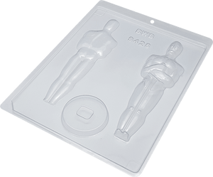 Oscar Statue Chocolate Mould - Simple  9428 - Naira Cake Supplies