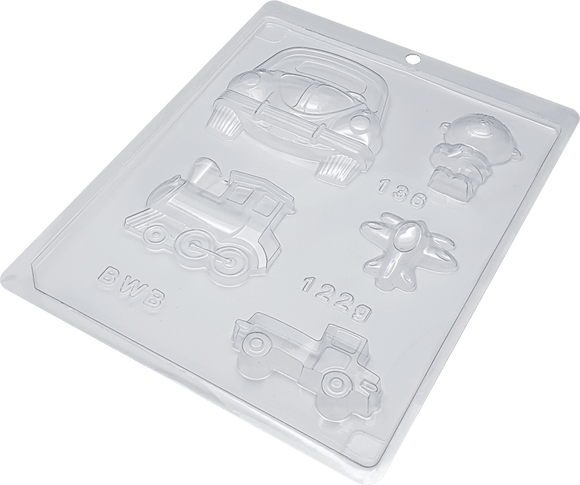 Toys Chocolate Mould - Simple - BWB 136 - Naira Cake Supplies