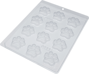 Dog Paw Candy Chocolate Mould in BWB 9411 - Naira Cake Supplies