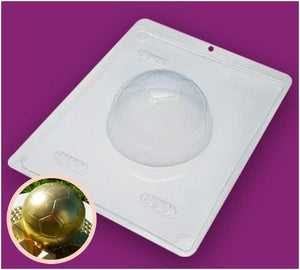 Football Ball Chocolate Mould 300g in 3-Part - BWB 810 - Naira Cake Supplies