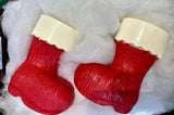 NEW Santa Boots Chocolate Mould in 3-Parts BWB 10229 - Naira Cake Supplies