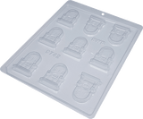 Simple Chocolate Mould - Tombstone - BWB 9742 - Naira Cake Supplies