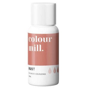 Colour Mill Rust Oil Based Concentrated Colouring 20ml - Naira Cake Supplies