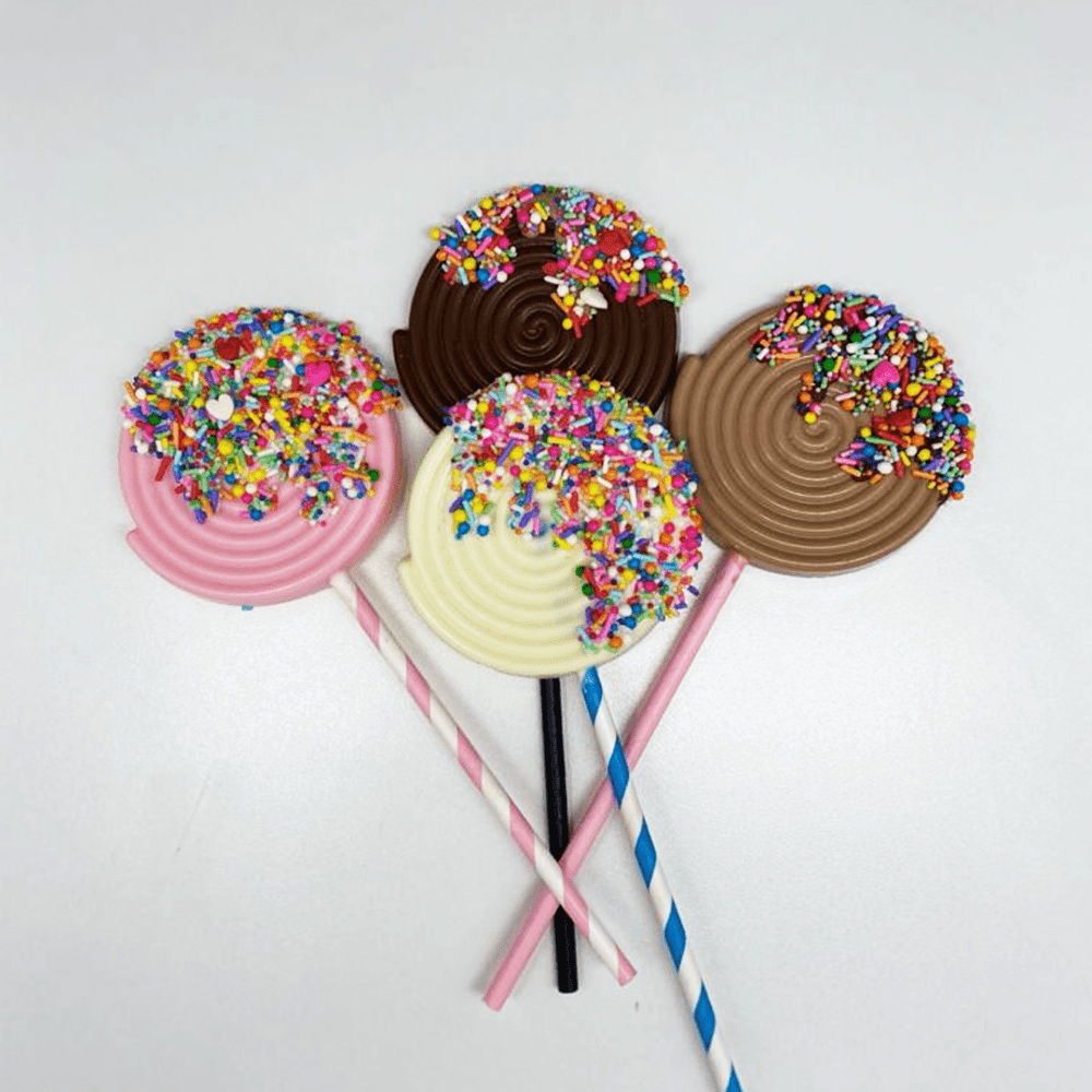Grandmama's Goodies S121 Ballerina Dress Lollipop Chocolate/Soap Mold – Food Grade PETG Plastic, USA Made - View #11
