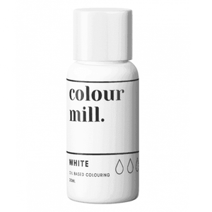 Colour Mill White Oil Based Concentrated Colouring 20ml - Naira Cake Supplies