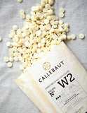 Callebaut White Chocolate Callets 28%   PESO: 1KG - Naira Cake Supplies